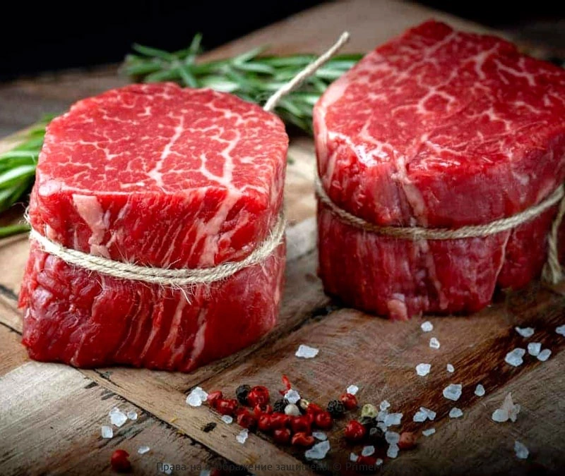 На все товары из категории Стейки