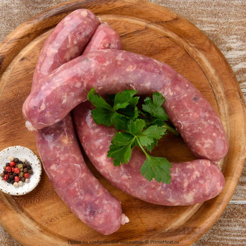 Колбаски по-итальянски из говядины и свинины (фото)