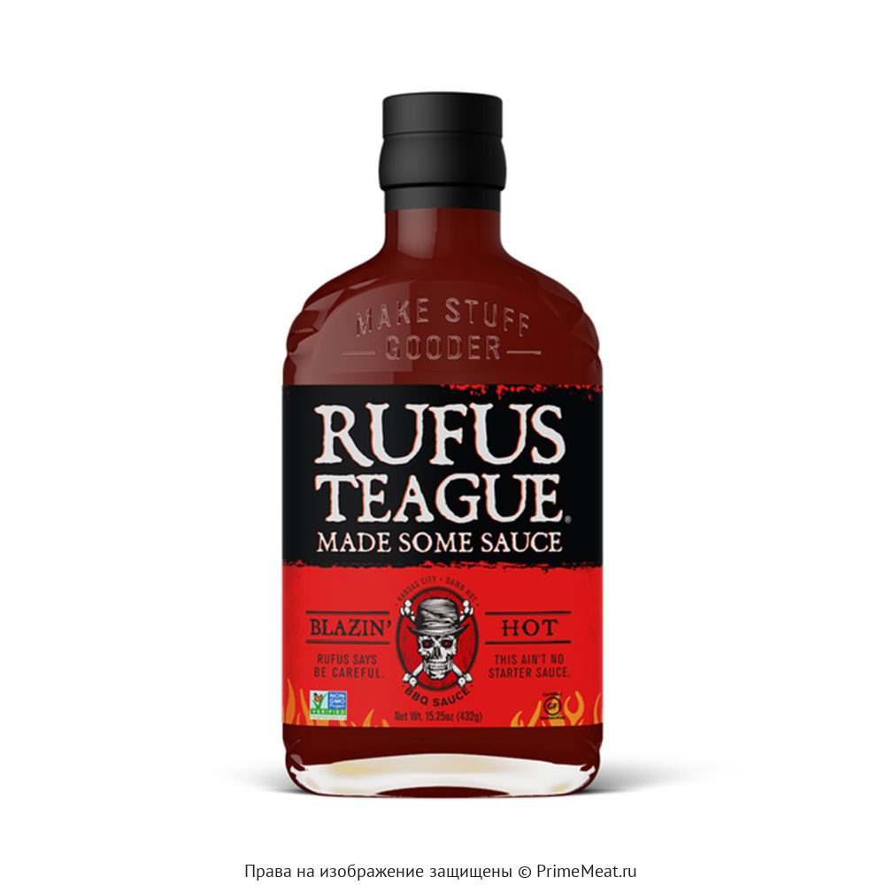 Соус томатный «Rufus Teague» Острый, 432 г (фото)