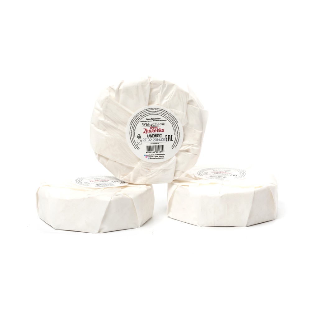 картинка Мягкий сыр "Камамбер" с белой плесенью, 150 г от магазина Primemeat