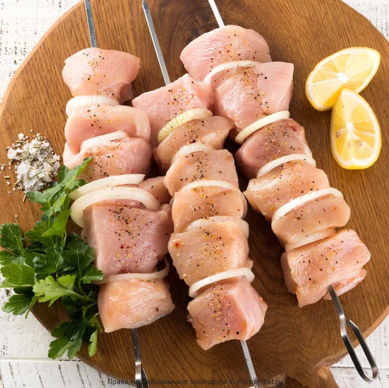 На Шашлык из филе курицы классический