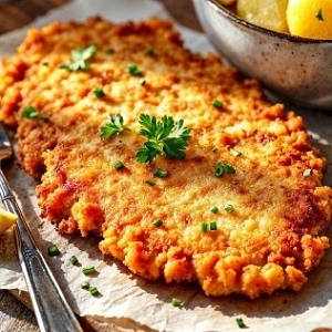 🥩 Венский шницель — гордость Австрии и символ золотистой корочки