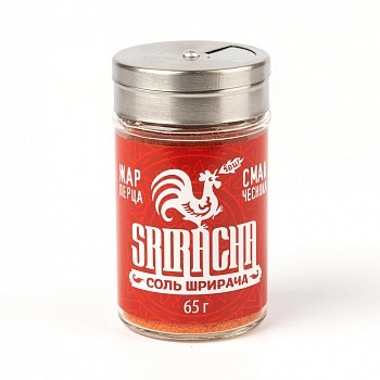 Соль пищевая морская садочная Sriracha, 65 г (фото)