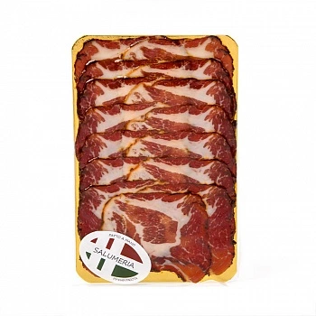 картинка Сыровяленая свиная шея Coppa Коппа 100 г от магазина Primemeat