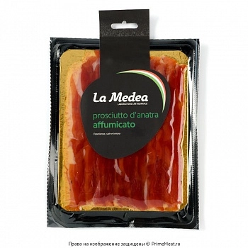 картинка Хамон из утиной грудки подкопчённый La Medea 60 г от магазина Primemeat