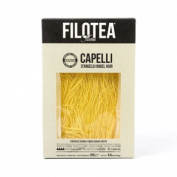 картинка Яичная паста из твердых сортов пшеницы (Capelli d`Angelo) FILOTEA, 250 г от магазина Primemeat