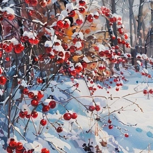 Зима в тарелке