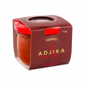 Аджика "Абхазская" острая красная классическая (Perchili), 110 г (фото)