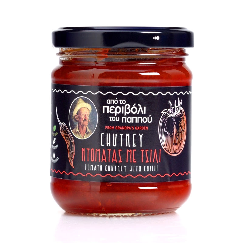 Соус-чатни из томатов с чили, KONTOS 230г (фото)
