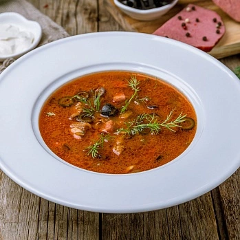 картинка Солянка мясная свежемороженая 750 мл от магазина PrimeMeat