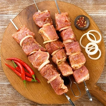 Шашлык из отборной свинины по-Мексикански (фото)