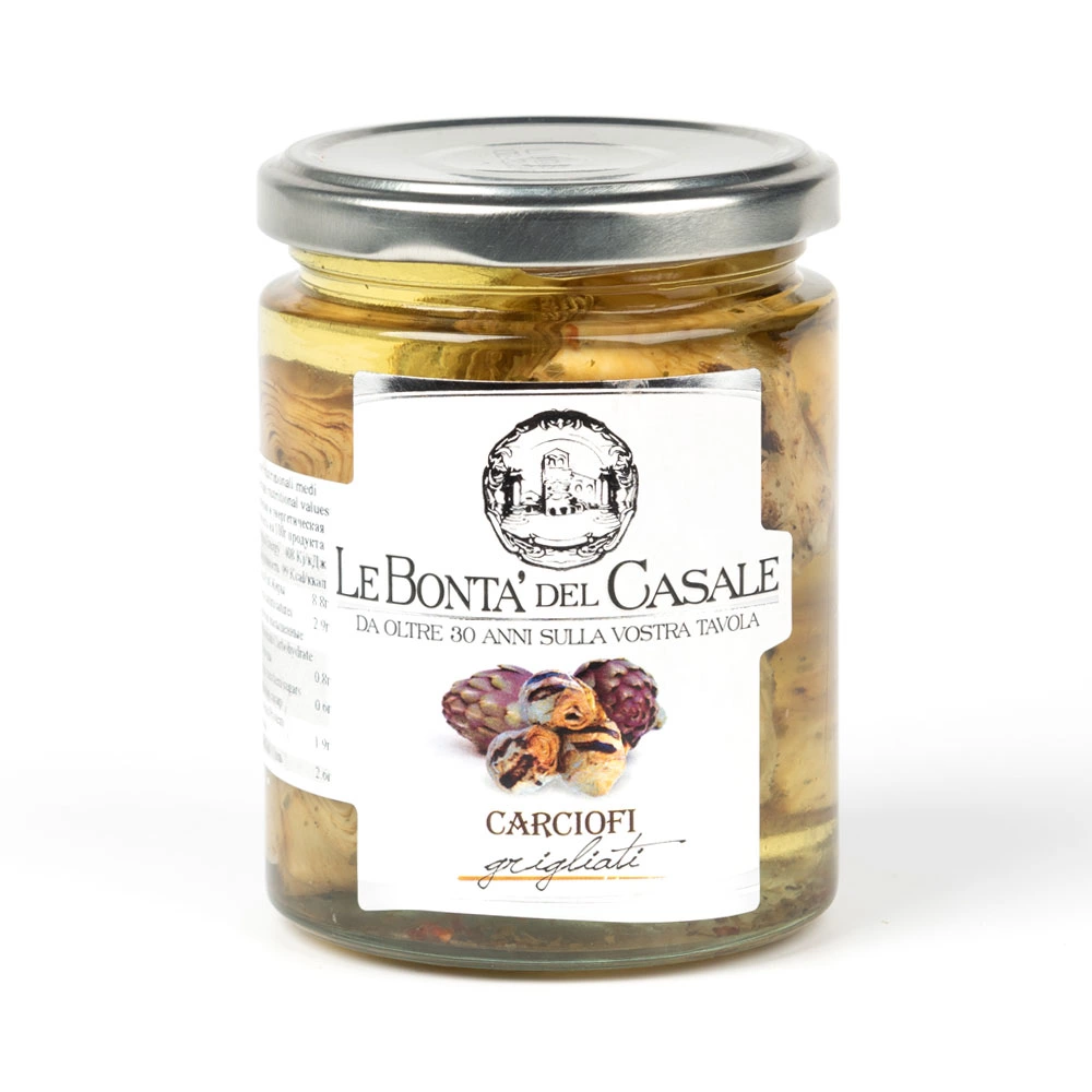 картинка Сердцевины артишоков на гриле Carciofi grigliati, 314 мл от магазина Primemeat 