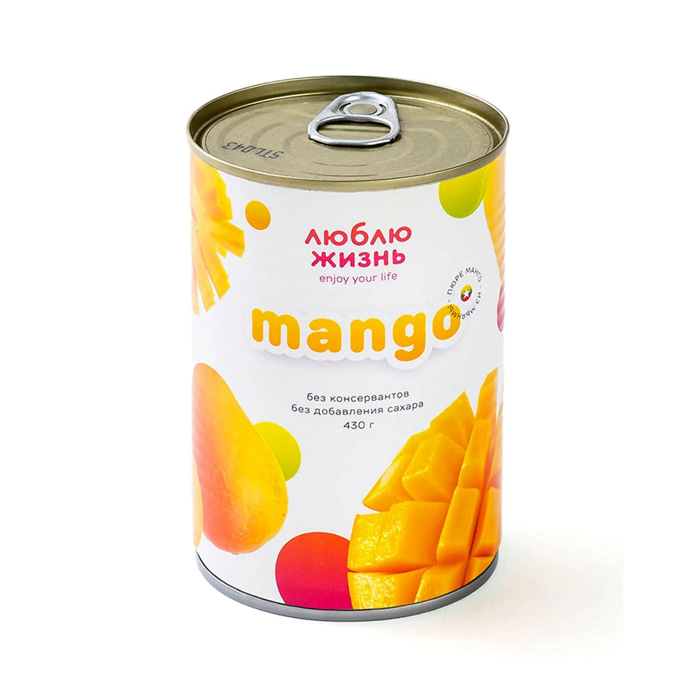 картинка Пюре манго 100% "Люблю Жизнь" 430 г от магазина Primemeat