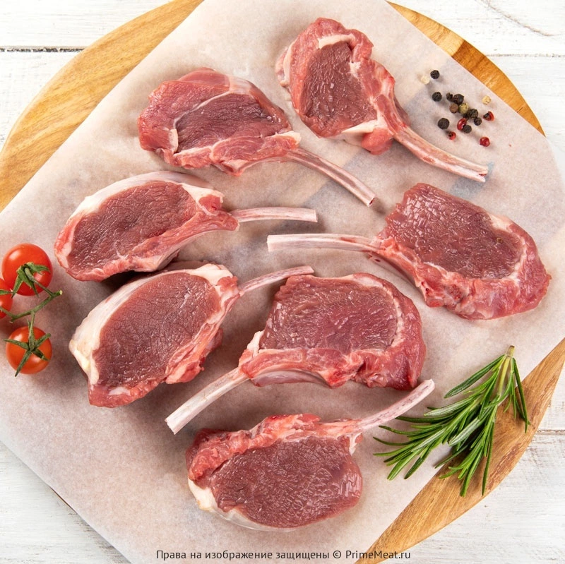 Каре ягнёнка первые 8 рёбер Прайм (фото)