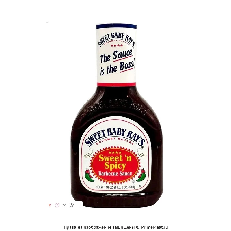 ​​​​​​​Соус BBQ сладко-острый «Sweet Baby Ray’s», 510г (фото)
