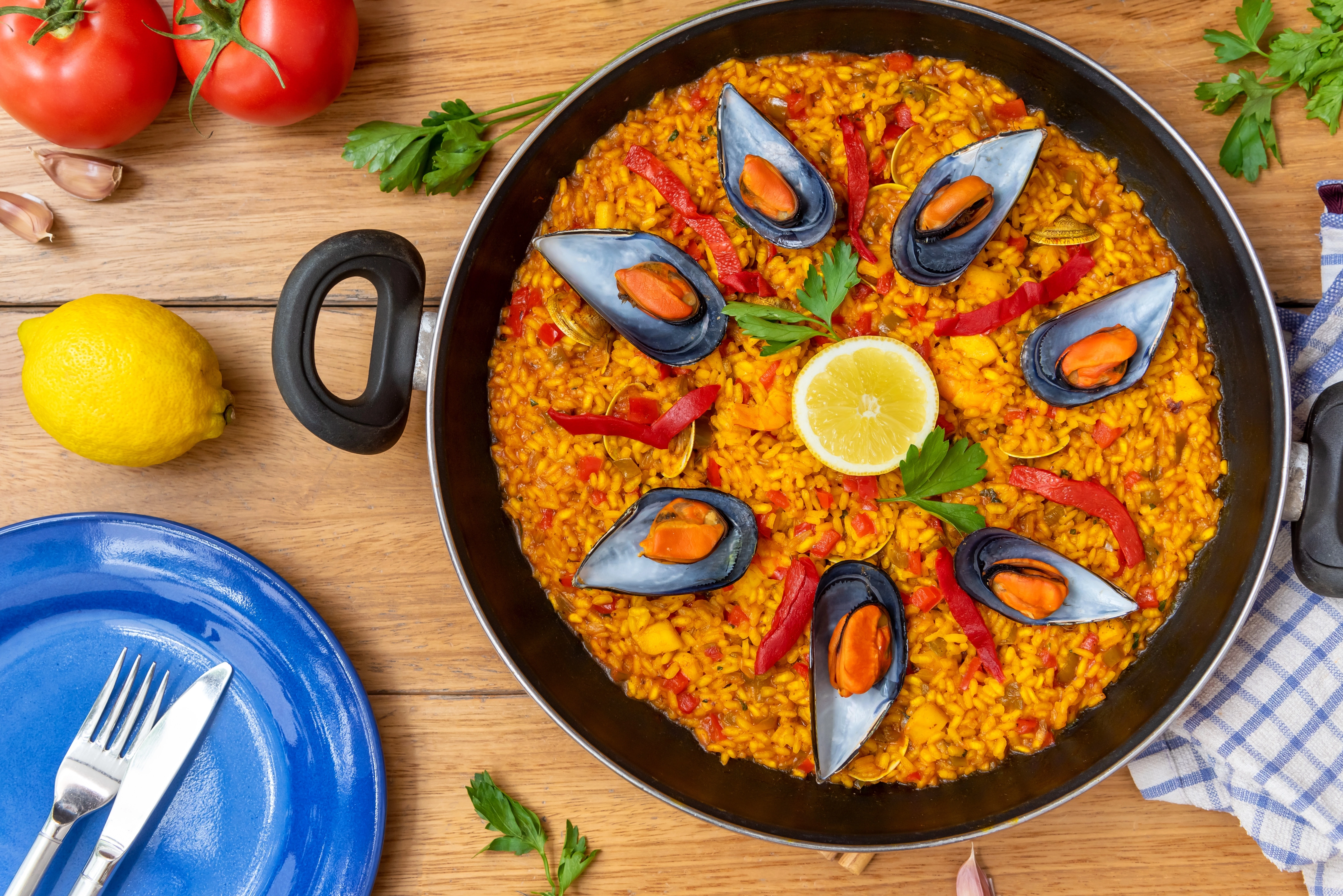 Зарубежная кухня: Паэлья, Испания