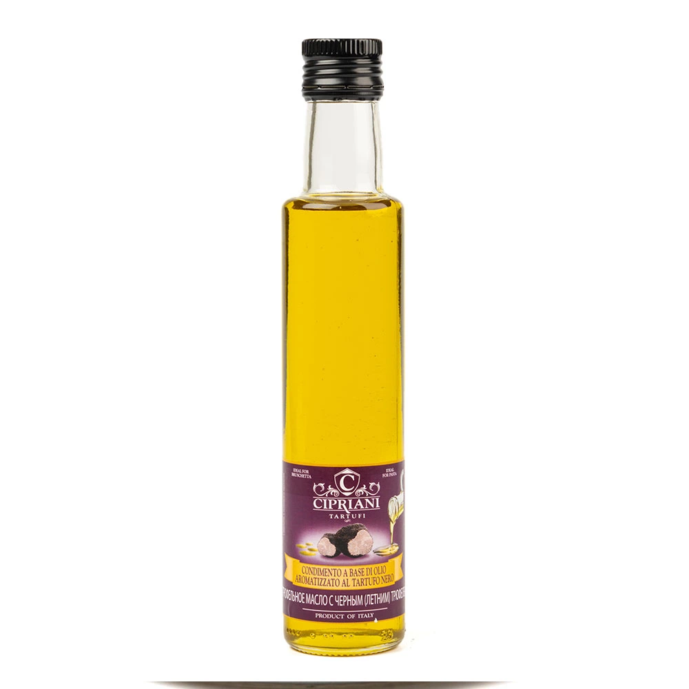 Трюфельное масло с черным (летним) трюфелем, 250 мл (фото)