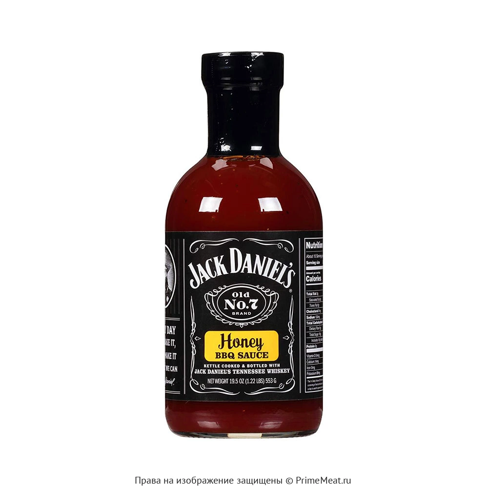 «Jack Daniels» Медовый соус для барбекю, 553 г (фото)