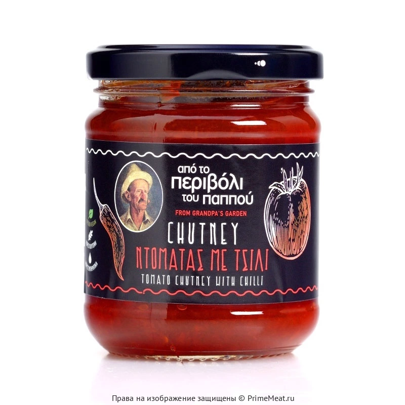 Соус-чатни из томатов с чили, KONTOS 230г (фото)