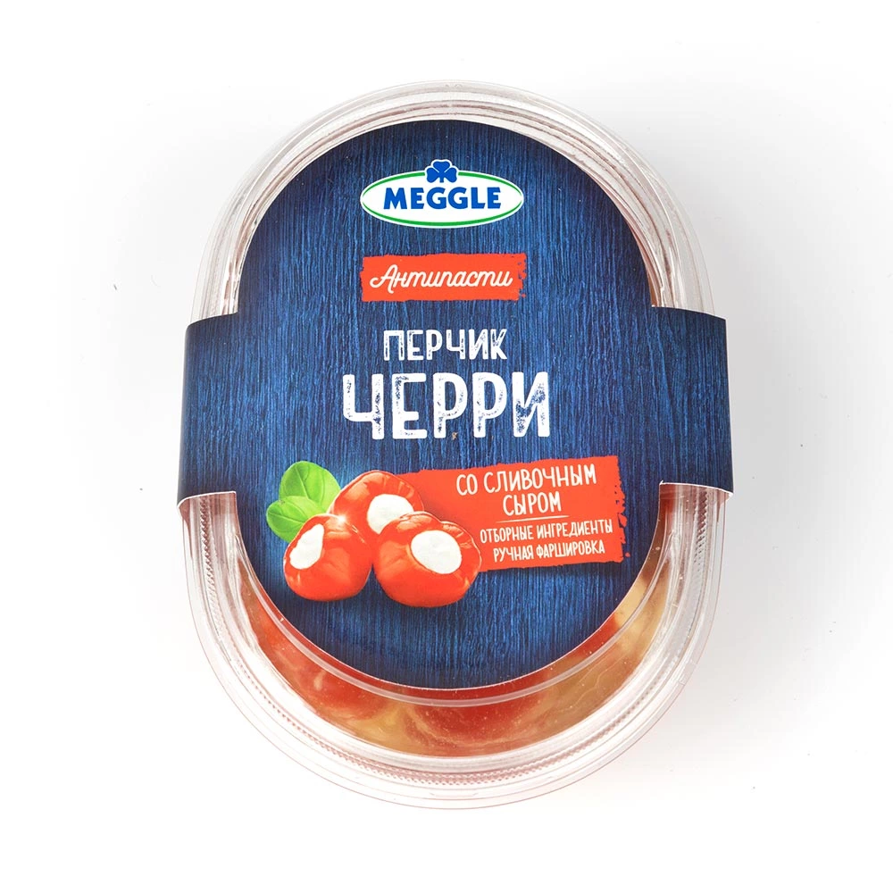 картинка Перчик черри Meggle со сливочным сыром 210 г от магазина Primemeat