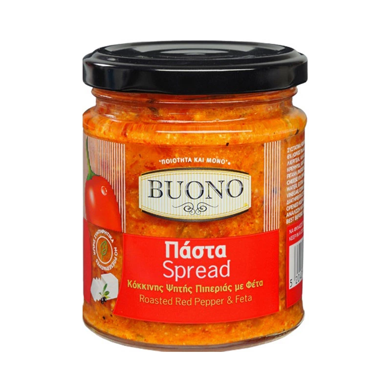 картинка Паста из печёного перца с сыром Фета, 200 г от магазина Primemeat 